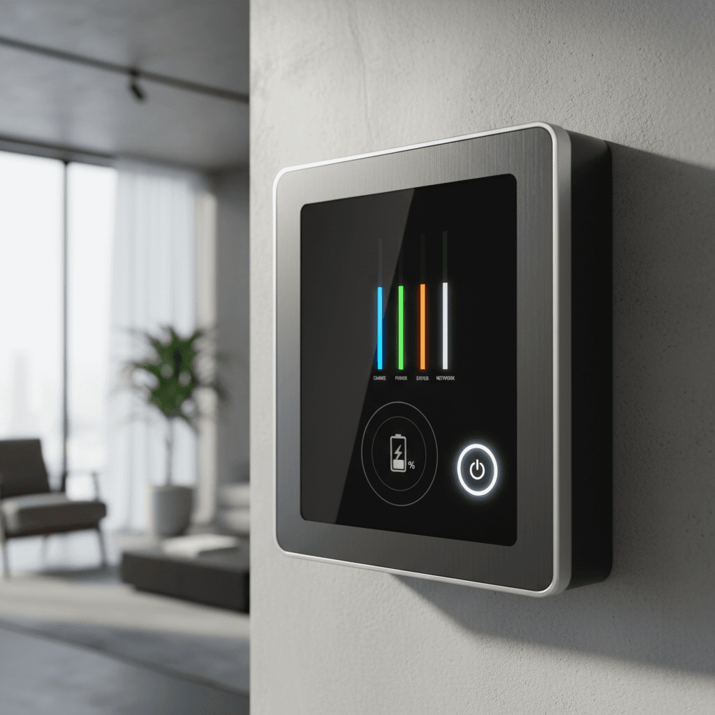 MPPT solar charge controller with real-time system monitoring
